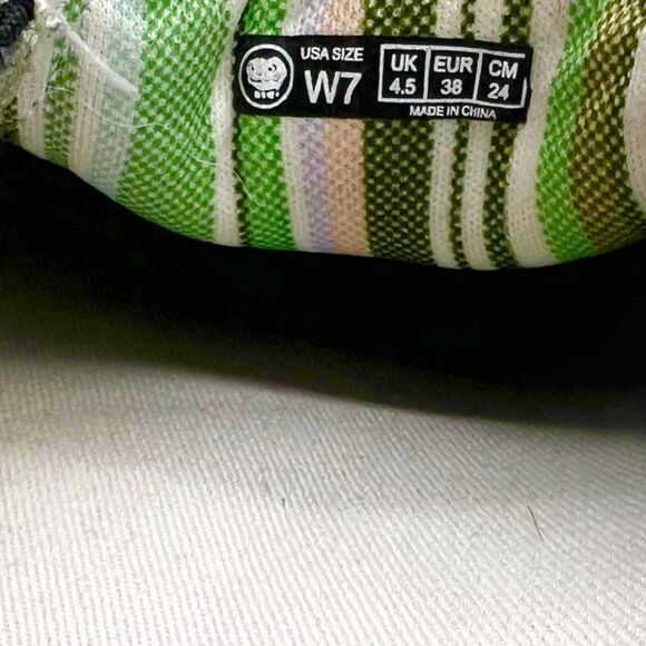 Gecko Man Women Size 7 Walk Hero Slip on Boat Shoes Navy Blue Loafers - Picture 7 of 7